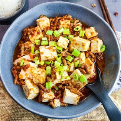  Spicy Mapo Tofu - A Symphony of Sizzling Spice and Silky Smoothness