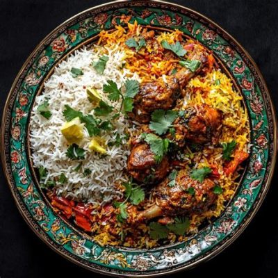  Breyani? A Symphony of Spiced Rice and Tender Meat Fit for Royalty!