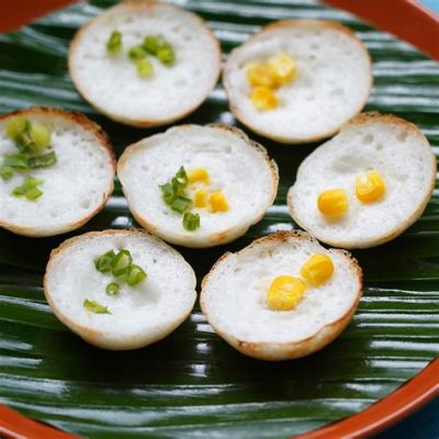 Khanom Krok: A Crispy and Sweet Explosion of Coconut Delight in Mueang Mai!