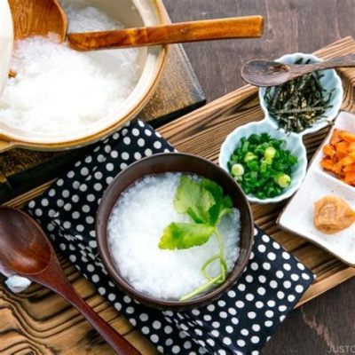  Okayu: Experience the Exquisite Comfort of Creamy Rice Porridge Enhanced by Delicate Umami Flavors!