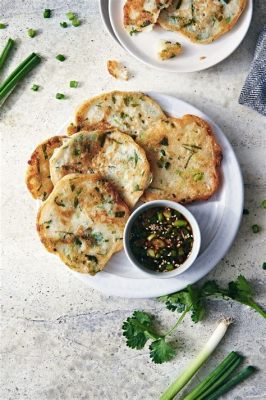  Scallion Pancakes: A Delightful Interplay of Crispy Textures and Savory Aromas!