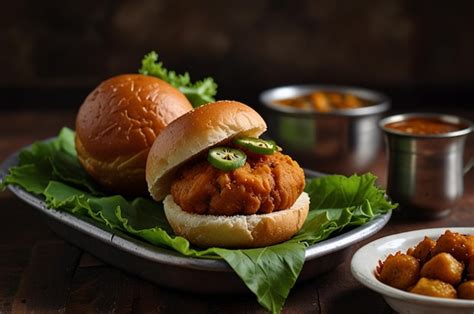  Vada Pav: A Symphony of Spicy Crunch and Tangy Delight Explodes in Every Bite!